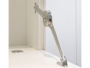 Supporto per Sportelli Duo Molla Regolabile d.37 mm.172 Nichelato Forte  Hafele - immagine 3